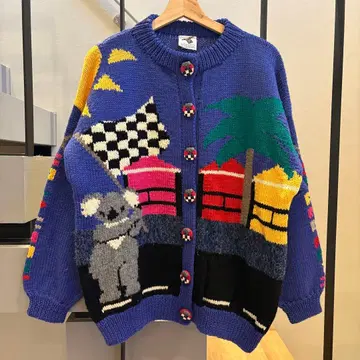 BONZO 니트 가디건 코알라