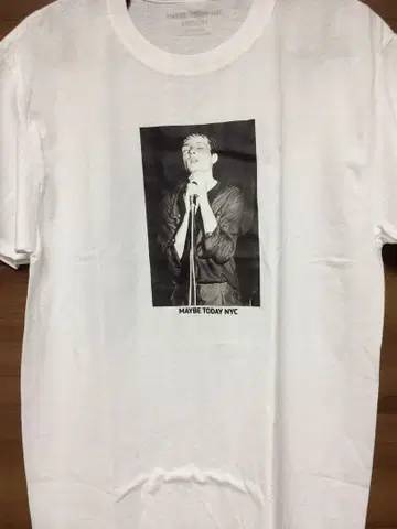 MAYBE TODAY NYC 화이트 M joy division