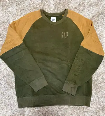 GAP 갭 래글런 트레이닝복 카키 베이지 XL