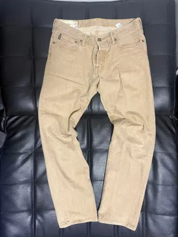 아바클로 베이지 슬림핏 데님 32