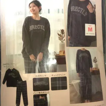 Etienne 룸웨어 차콜 그레이 M 사이즈 파자마 미사용 새상품