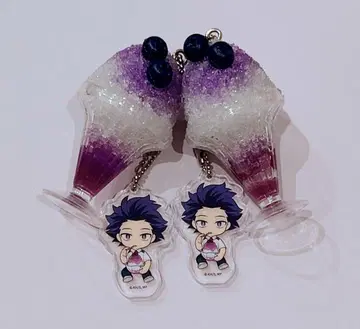 히로아카 신소 히토시 스이파라 해변의 집 빙수 키링 2개 세트