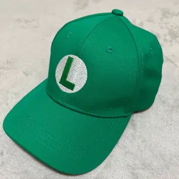 루이지 L 로고 캡 마리오