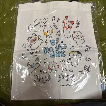 제베원 토트백 에코백 새상품 LINE FRIENDS POPUP