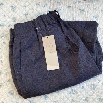 [새상품] *사만사 모스모스* 린넨 스트레이트 팬츠