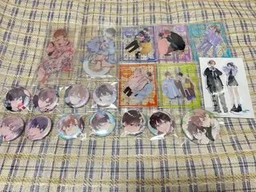 하레루야 베이비 굿즈 모음 아크릴 스탠드 캔 배지 클리어 카드