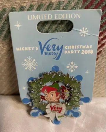 Disney 핀 배지 very merry 피터팬 팅커벨