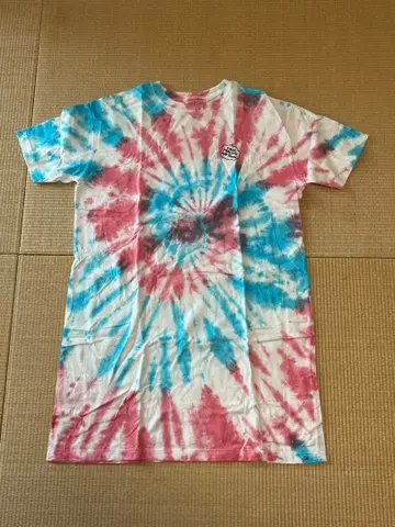 x-girl 타이다이 반팔 원피스 M