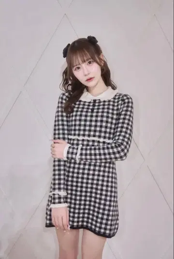 meltie bebe frill knit op