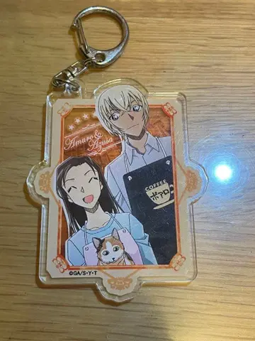 강준영(후루야 레이) & 에노모토 아즈사 아크릴 키링 명탐정 코난