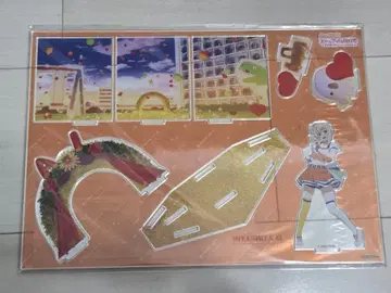 니지가사키 애니메이션 아크릴 디오라마 스탠드 미야시타 아이