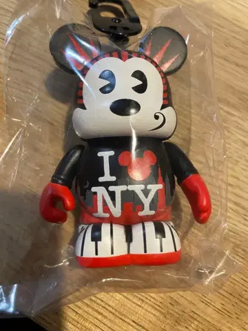 미키 마우스 I LOVE NY 피규어 바이널메이션