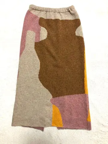 스티븐 아란 니트 롱 스커트