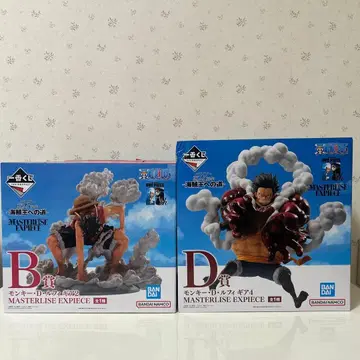 원피스 루피 피규어 B상 D상 세트