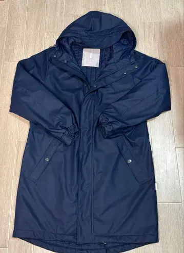 [ 새상품 ] RAINS 레인즈 자켓 네이비 레인코트 충전솜 방수