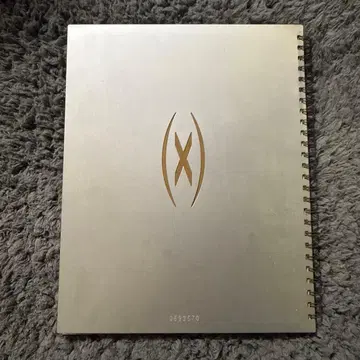 SE7 스파이럴 제본 노트 A4 실버