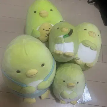 스미코구라시 펭귄 봉제 인형 세트