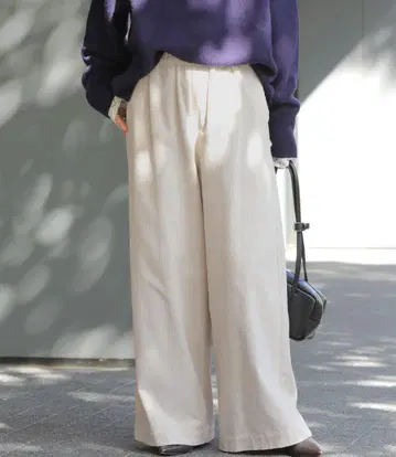 코튼 코듀로이 이지 와이드