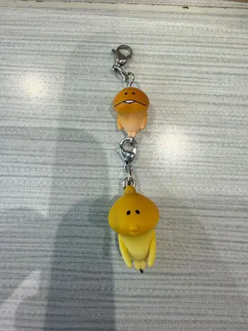 나메코 재배 키트 츠만데츠나게테 마스코트 마메나메코 노랑나메코 2개 세트