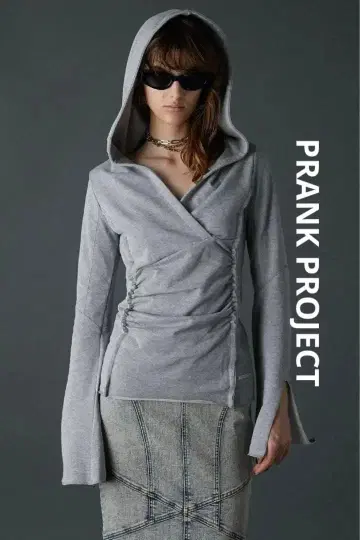 플랭크 프로젝트 드레이프 후디 상의 새상품급