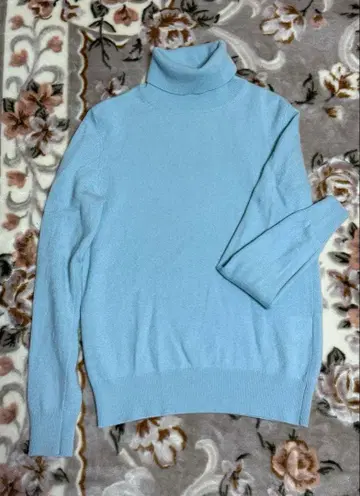 TAKASHIMAYA 캐시미어 터틀넥 스웨터