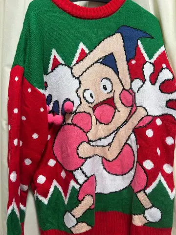 포켓몬 바리야드 스웨터 크리스마스