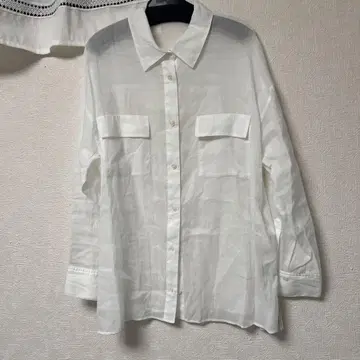 Arpege story 아르페쥬 스토리 2WAY 시어 린넨 셔츠