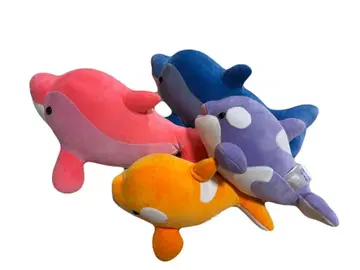 스마 월드 범고래 돌고래 봉제 인형