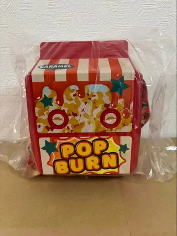 [ 새상품 ] 팝콘 버닝 고치조형 팝콘 박스 캐러멜