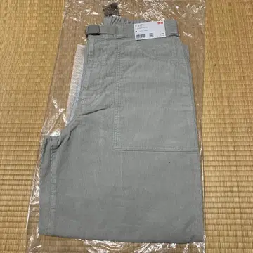 유니클로 JWA 코듀로이 워크 팬츠 04 그레이 M 사이즈