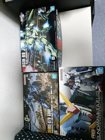 RG 건담 MK-II & HGUC 구프 & HGUC 제간