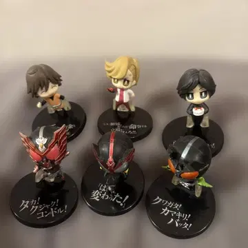 특촬물 영웅 SD 피규어 6체 세트