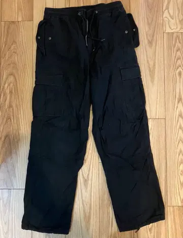 론 헤르만 블랙 카고 팬츠