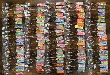 헬로키티 고토치키티 끈 스트랩 묶음 판매 105개