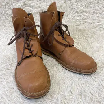 puntpigro 푸토피그로 레이스업 부츠 가죽 23~23.5cm