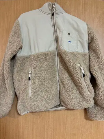 Lee 베이지 플리스 자켓