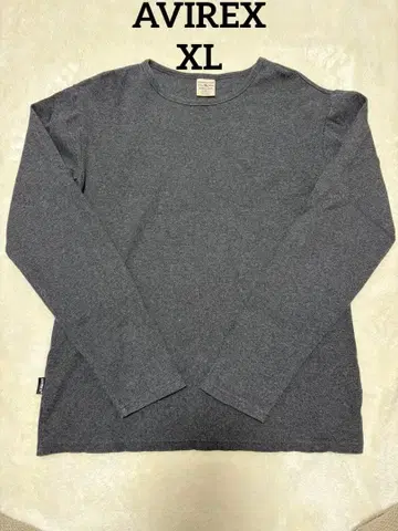 AVIREX / 다크 그레이 긴팔