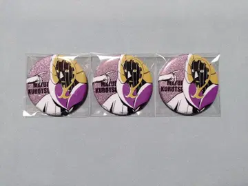 BLEACH WORLD 캔뱃지 쿠로츠치 마유리 3종 세트