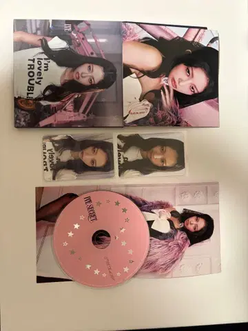 IVE 레이 디지팩 cd Secret 트레이딩 카드 2장 포함