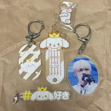 제오참 JOCHUM RURU JO1 시로이와 루키 키링 묶음 판매