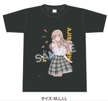 와타나레전 티셔츠 L 사이즈 내가 연인이 될 리 없어 무리무리