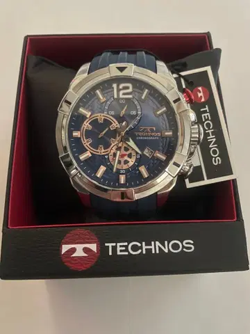 [새상품] 테크노스 크로노그래프 손목시계