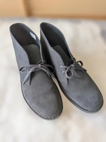 클락스 데저트 부츠 (블랙 스웨이드) Clarks UK 7 1/2