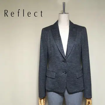 새상품급 Reflect 리플렉트 울 혼방 스트레치 테일러드 자켓 9호