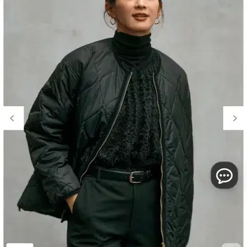 23구 퀼팅 자켓 블랙 38