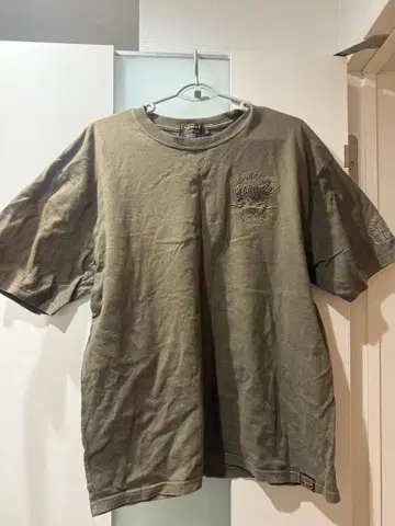 [ 초레어 ] VANSON 올리브 그린 T셔츠