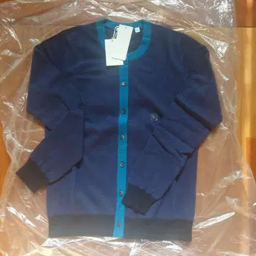 [ 새상품 초레어!! ] 유니클로 캐시미어 가디건 컬러 블록 L