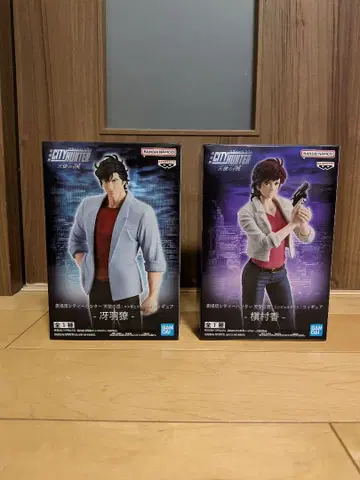 시티 헌터 사에바 료 마키무라 카오리 피규어 2종 세트