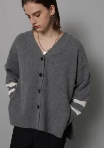 카듀네 라인 가디건