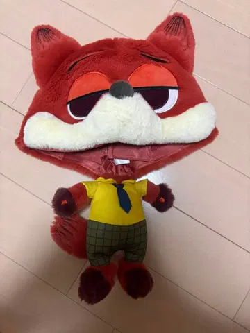 주토피아 닉 와일드 상하이 팬캡